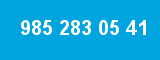 985 283 05 41